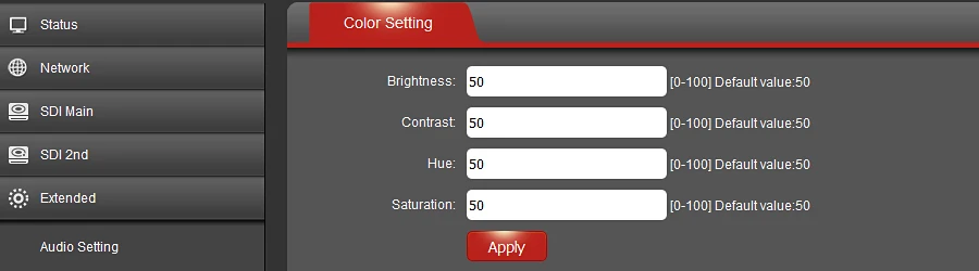 color