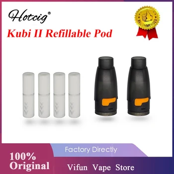 

Original Hotcig Kubi II Refillable Pod with Filter & 1.7ml Capacity Various Built-in Coils Fit Hotcig Kubi Refillable Pod Kit