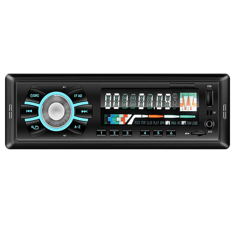 FM Автомобильный Mp3 радио плеер Авто MP3 CD Универсальный для SD USB Aux вход