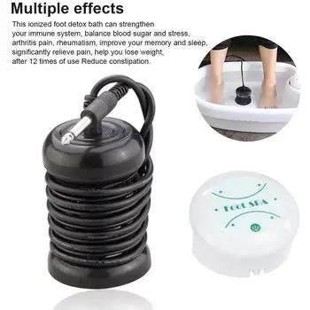 

Foot Massage Ionic Detox Foot Bath Spa Massager Control Array Cleansing Unit Portable Instrument Machine Bath) Including (N V4R8