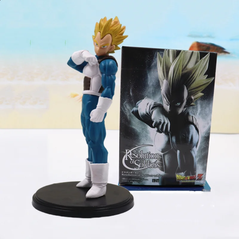 Bandai Dragon Ball Z Вегета #56 Аниме фигурки Супер Saiyan фигурка Разрешение солдат Vol.2 Гоку