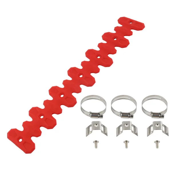 4 Stroke Exhaust Pipe Guard Protector Cover For Husqvarna FC FE 250 350 450 501 For KTM HUSABERG SHERCO YAMAHA HONDA BETA SUZUKI Red