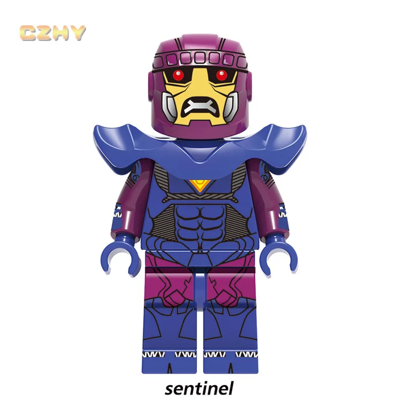 

Sentinel Colossus Legoeinglys Marvel Giant-Size X-Men Super Heroes MINIFIGURed White Queen Deadpool Psylocke Bricks Model Toys
