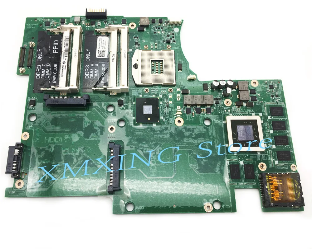 Материнская плата FULCOL для ноутбука DELL XPS 17R L701X GT435M GPU DAGM7MB2AC0 CN-053JR7 053JR7 53JR7