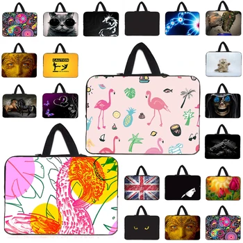 

New Laptop Carry Handbag Case 2020 Womens 10 12 13 14 15 17 15.6 Inch Notebook Handle Neoprene Funda For Macbook Air Surface Pro