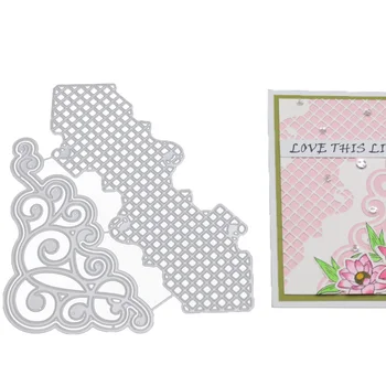 

Irregular Metal Cutting Dies Lace Decoration Lattice Cut Die Mold Scrapbook Paper Craft Knife Mould Blade Punch Stencils Dies