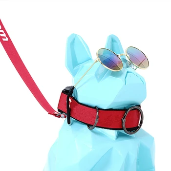 

Small Dog Leash and Collars Fashion Letter Dog Collar Leash Set Pitbull Chihuahua Outside Training Walking Leads Dropship PCH484