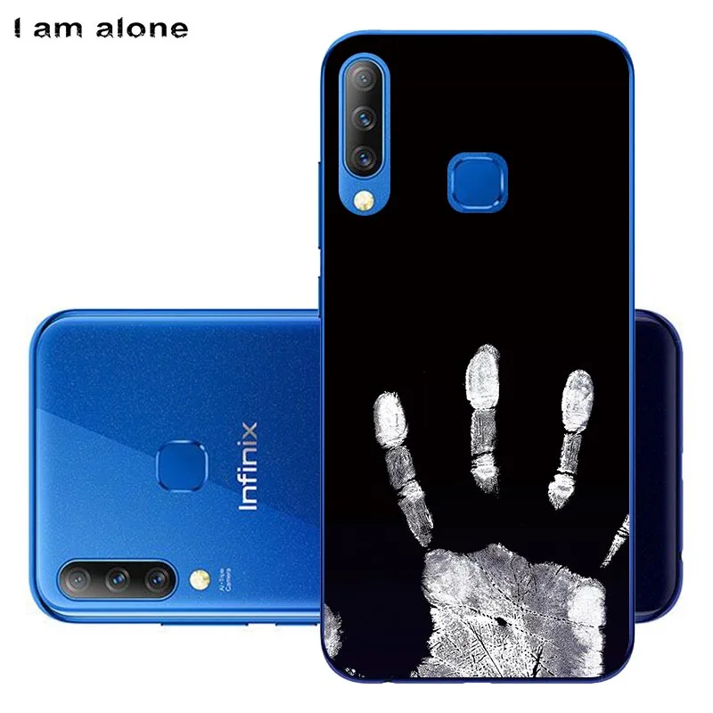 Soft TPU R18 Чехлы для телефонов I am alone для Infinix Hot S4 X626 6,2 дюймов мягкие сумки из ТПУ с милым рисунком для Infinix Hot S4 X626 - Цвет: Soft TPU R18