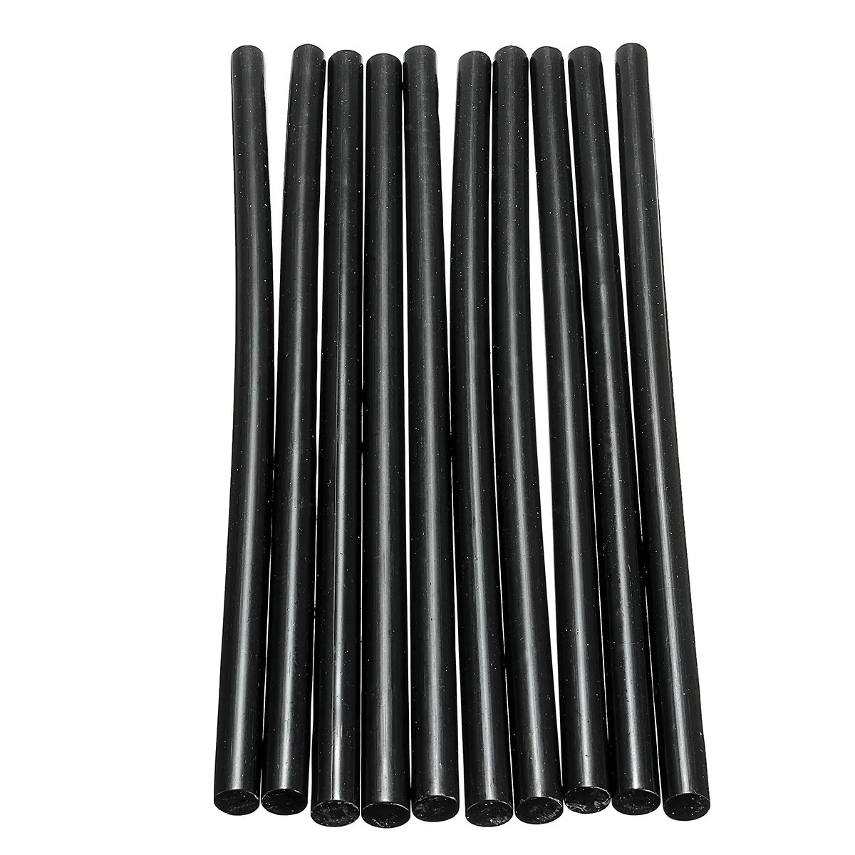 10pcs 11mm Black Hot Melt Glue Sticks For Electric Glue Guns Craft Album Alloy Accessory Car Dent Paintless Removal Hand Repair