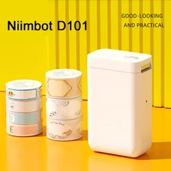 Niimbot – imprimante d'étiquettes thermiques D101 D11, Mini imprimante d'étiquettes de poche Portable sans encre, pour téléphone Portable, utilisation à domicile et au bureau 