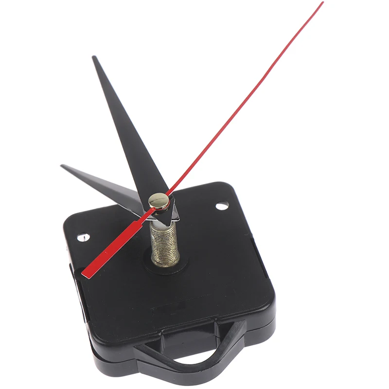 DIY Silent Classic Black Quartz Watch Wall Clock Movement Mechanism Parts