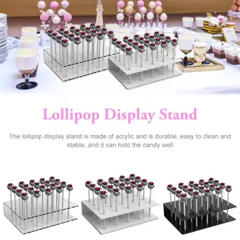 

Acrylic Cake Pop Lollipop Holder Display Stand Decoration For Home Party's Weddings Birthdays Supplies
