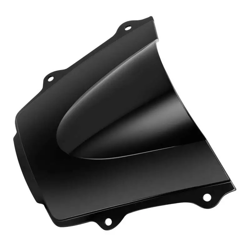 Мотоцикл двойной пузырь лобовое стекло экран для Yamaha Honda Kawasaki Ninja ZX9R ZX-9R ZX900 прозрачный/черный