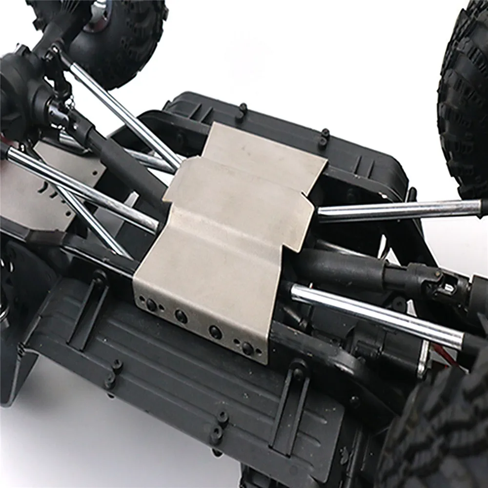 1 комплект Защитная противоскользящая пластина для Redcat GEN8 RC автомобиль из нержавеющей стали защита шасси передняя задняя защитная накладка