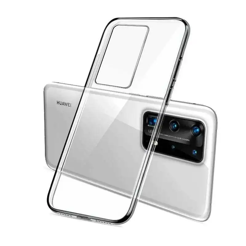 Ультратонкий Прозрачный мягкий чехол из ТПУ для Huawei P40 P30 P20 Pro P10 Lite 2019 телефона |