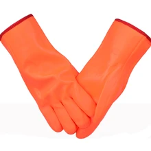 Теплые зимние химические защитные перчатки для улицы маслостойкие рабочие перчатки