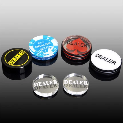 Poker Dealer Button 1Pc 3-inch