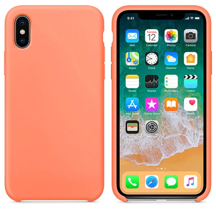 Официальный силиконовый чехол для iphone Xs max XR X 7 8 6 6S Plus XS X роскошный чехол с логотипом для iphone 11 Pro Max задняя крышка