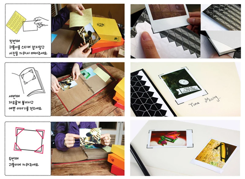 DIY любовь фотоальбом 30 страниц мини мгновенный альбом с фотографиями для экономии памяти винтажный кленовый лист DIY Фотоальбом