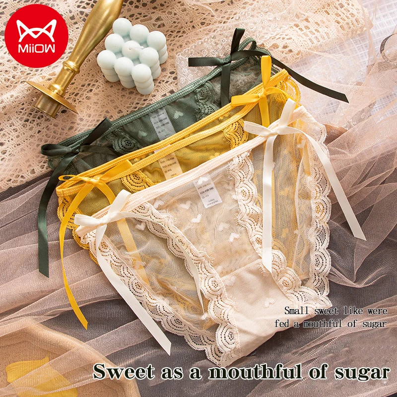 Nylon Underpants Lace Underpants Nylon Panties Lace Panties Miiow Women's Panties