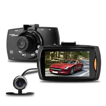 

HD 1080P 2.7 Inch Car DVR Video Recorder Dual Lens Camera Night Vision Dash Cam 5 Million Pixels Auto Parts
