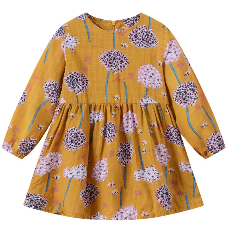 2019 Summer Children's Casual Dresses 2 3 4 5 6 years Kids Print Party Dress Baby Girl Birthday Vestidos For Girls Clothes | Детская