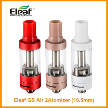 

Clearance Original Eleaf GS Air 2 Atomizer 16.5mm Diameter Airflow Adjustable Gs-air 2 Tank Electronic Cigarette