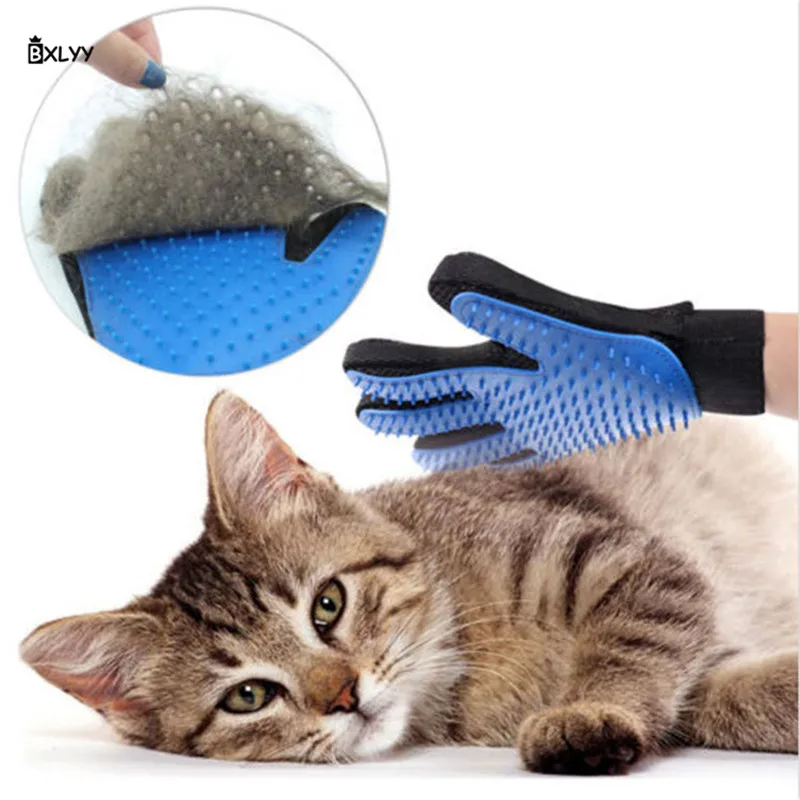 Sale Pet Gloves Cat Cleaning Massage Silicone Gloves Dog Bath Brush