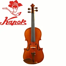 Капок скрипка V208, скрипка из массива дерева ручной работы, блеск высококачественной скрипки, скрипка ручной работы, чехол с скрипой, канифоль с бантом