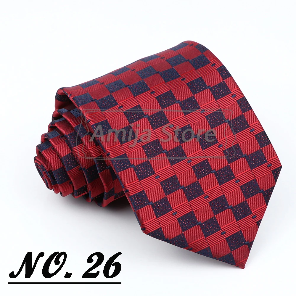 52 Stile Herren-Krawatte, modisch, floral, gestreift, kariert, Jacquard-Krawatte, Accessoires, Alltagskleidung, Krawatte, Hochzeit, Party, Geschenk für Mann – Detail 35
