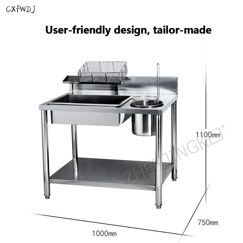 BS-1000 Electric Wrap Powder Table Powder Table Wrap Powder Table Fried Chicken Burger Shop Special Food Processing Machine BS-1000 Electric Wrap Powder Table Powder Table Wrap Powder Table Fried Chicken Burger Shop Special Food Processing Machine