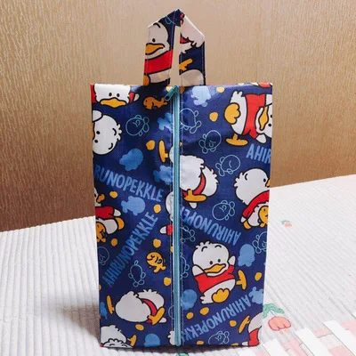 Стич Единорог Мода Аниме Портативный Дорожная Сумка многоразовые Tote Складные Сумки Багаж обувь сумки для хранения новые