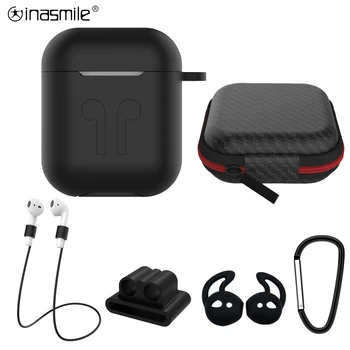 

2/5PSC Pretty Nice Case For airpod 1 2 skins Shockproof For Apple Airpods Waterproof Earphone Protective Case Cover Storage Box