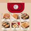 220V Electric Sandwich Maker Timed Waffle Maker Toaster Baking Multifunction Breakfast Machine takoyaki Pancake Sandwichera 600W 4