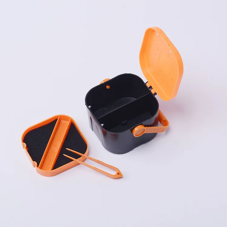 Коробка для ловли червя, рыболовные аксессуары, коробка для земных червей, коробка для живой приманки, рыболовные аксессуары