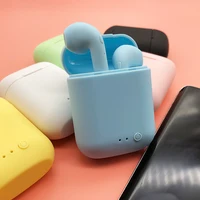 Mini2 i7S TWS bezprzewodowy zestaw słuchawkowy Bluetooth słuchawka hi-fi dźwięk Stereo V5.0 słuchawki sportowe słuchawki douszne z mikrofonem dla wszystkich inteligentnych telefonów i9S i11