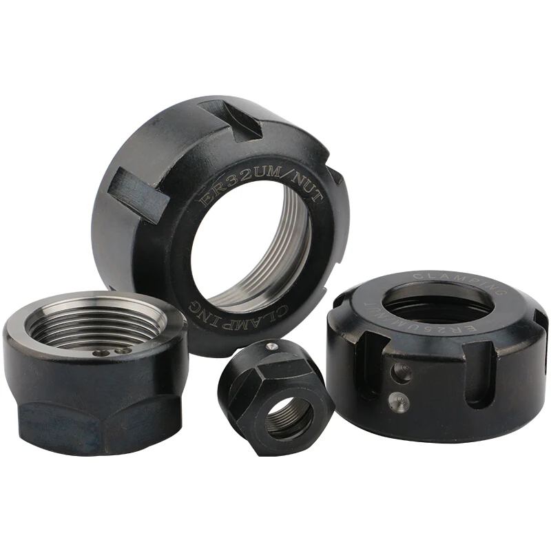 

er11a er16a er20a er25a er25um er32um High Precision Dynamic Balance Nut for NC Engraving Machine Machine tool milling machine