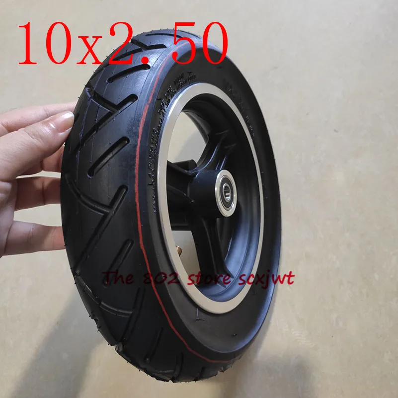 Новые 10x2,50 бескамерные колеса шины с Алюминиевое колесо, Втулка 10*2,50 покрышка шины для электрического скутера и Speedway 3