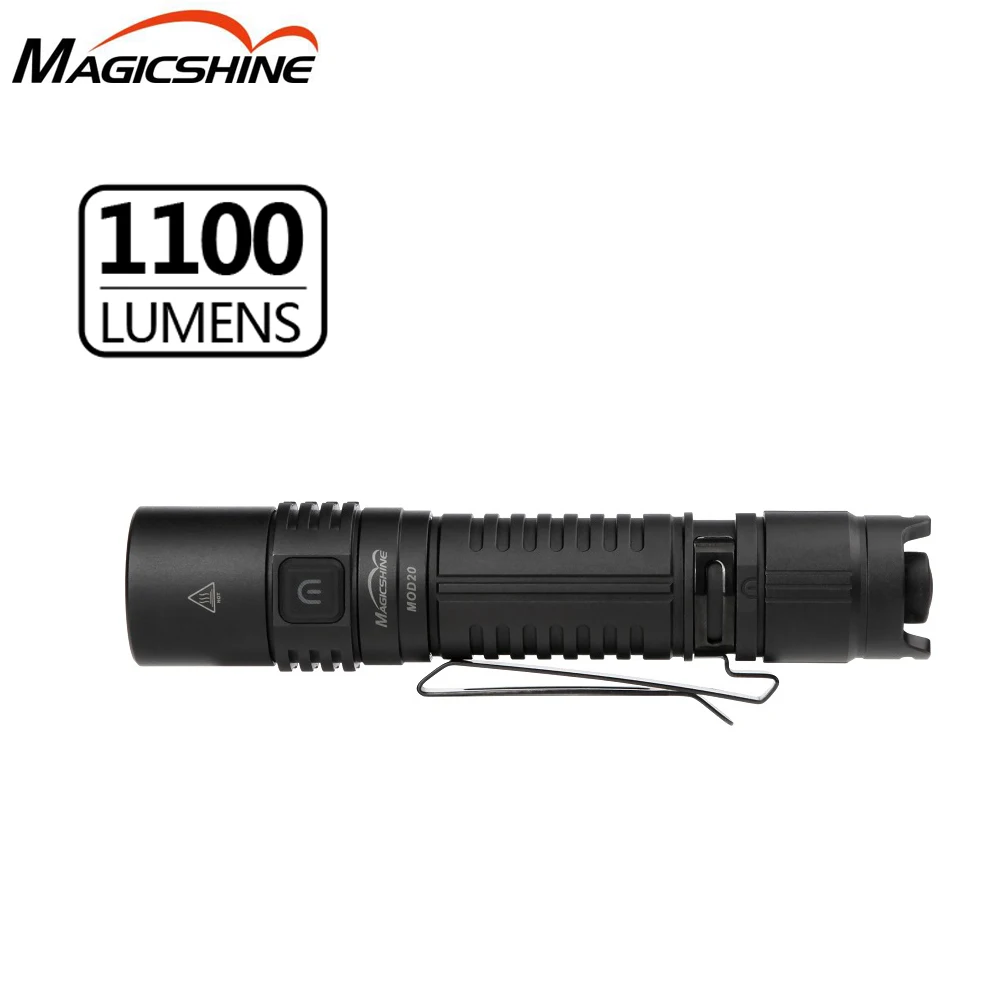 

Magicshine MOD20 USB Charging Flashlight REE XP-L2 HD LED CRI 90+ Light max 1100 lumen throw 200 meter Outdoor Sports torch