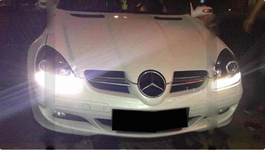2004~ 2012y автомобиль bupmer головной свет для Mercedes Benz R171 фара SLK200 SLK350 SLK500 автомобильные аксессуары противотуманные фары для R171