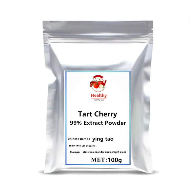 

New arrival 100% pure Natural Tart Cherry Juice Extract Powder Prunus Cerasus Acerola Powder Supports Antioxidant Improve body