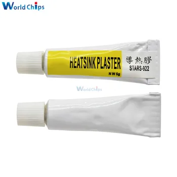 

2pcs STARS-922 Heatsink Plaster Thermal Silicone Adhesive Cooling Paste Strong Adhesive Compound Glue For Heat Sink Sticky ST922