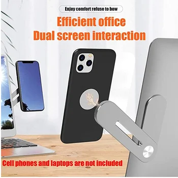 

High Quality Aluminum Shrink Bracket Laptop Expansion Stand Flexible Expansion Tablet Foldable for Most Laptops and Phones