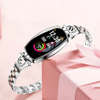 

H8 Fitness Bracelet Sport Smart Watch 2019 Waterproof Heart Rate Monitoring Bluetooth For iOS Android Smartwatch Women Gift