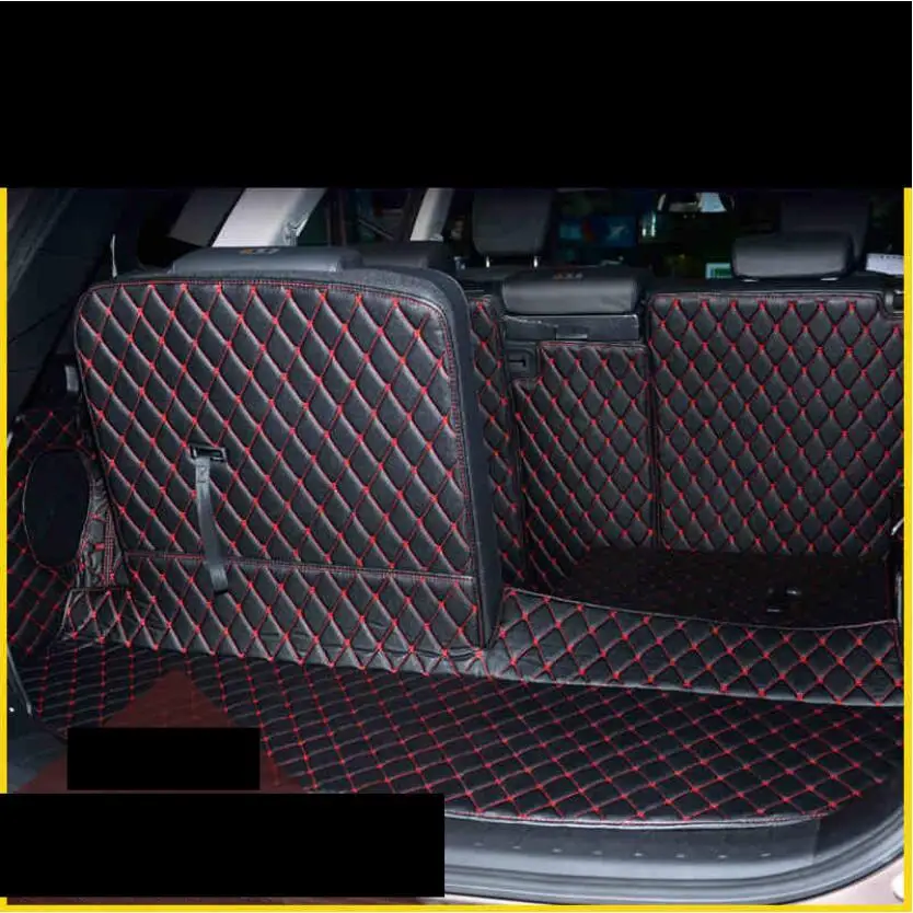 Для hyundai Grand Santa Fe кожаные багажнике автомобиля коврик для багажника 2012 2013 Maxcruz