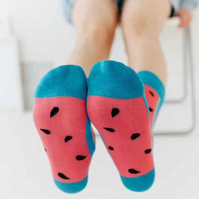 Женский хлопковый ponozky skarpety hombresy mujeres divertidos Halajuku calcetines humored creativos хип-хоп уличный стиль унисекс
