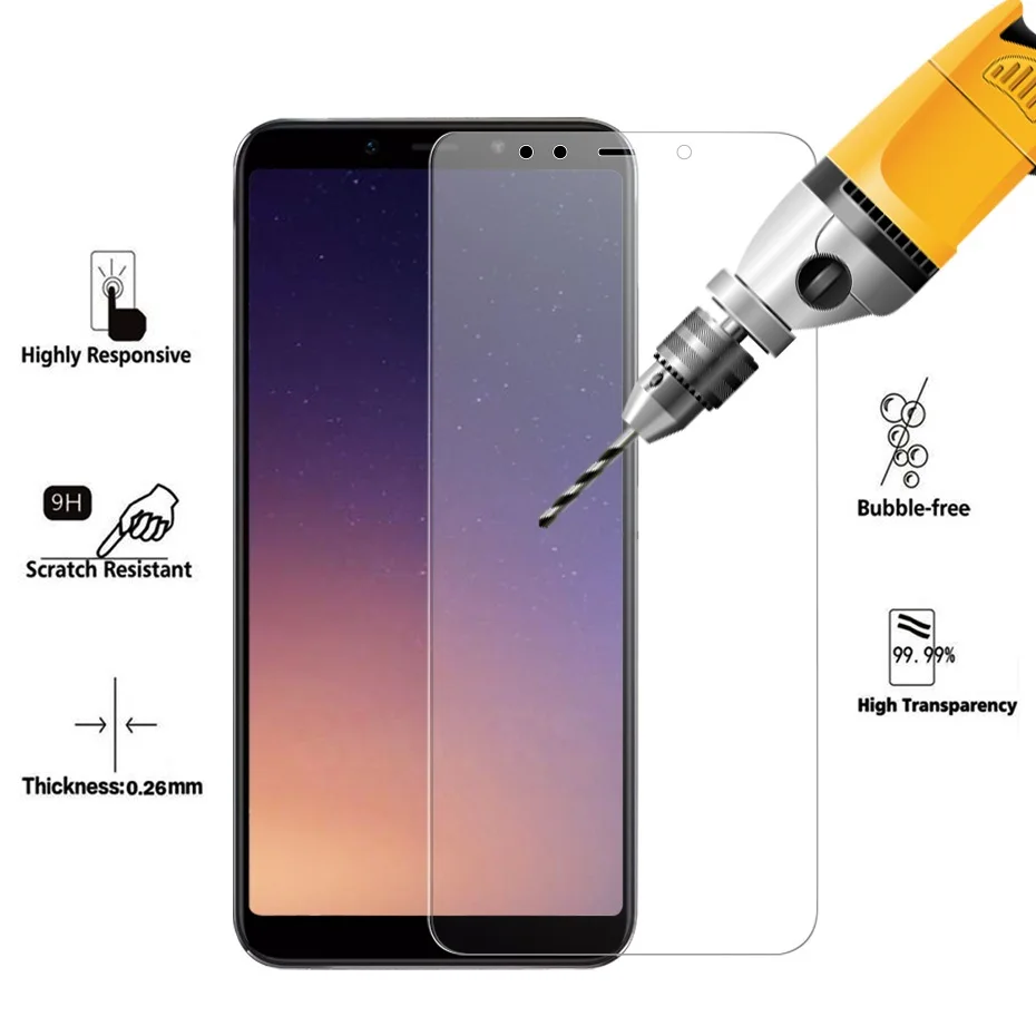 HD Bảo Vệ Glas Cho VIVO Y17 Y12 Y11 2019 Kính Cường Lực Glass Cho VIVO Y91 Y91i Y91c Kính An Toàn Cho VIVO V15 Kính phone glass protector