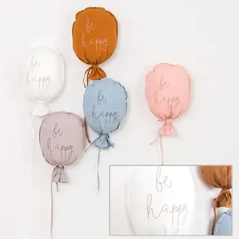 

Backpack Balloon Ornament Cotton Embroidery Soft Wear-resistant Wall Decoration Pendant For Home Party Wedding