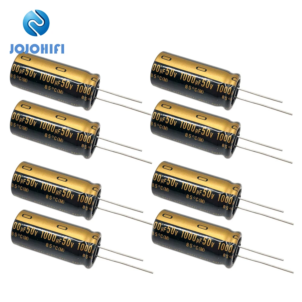 

1pcs/2pcs/4pcs/6pc/8pc 1000UF 50V 18x40mm 85 ℃ Pitch 7.5mm 50V/1000UF MUSE KZ Audio Fever Electrolytic Capacitor for AMP Board