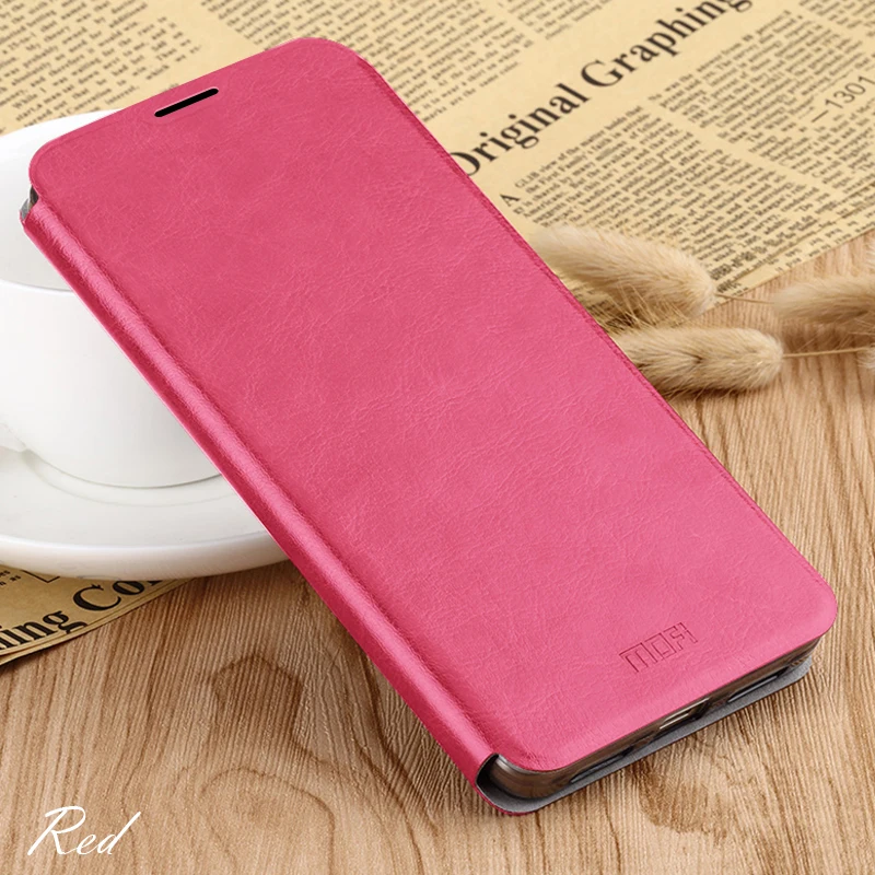 Mofi Flip For Xiaomi Mi Note 10 9T CC9 Pro Case Flip Stand Case For Redmi 7A 8 8A K20 K30 Redmi Note 8 8T Pro Leather Cover